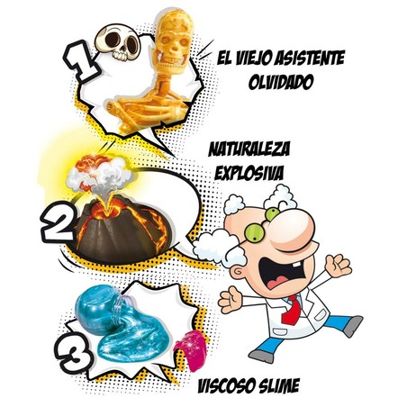 Juguetes Ciencia Niños: Laboratorio Científico Loco Lisciani Giochi