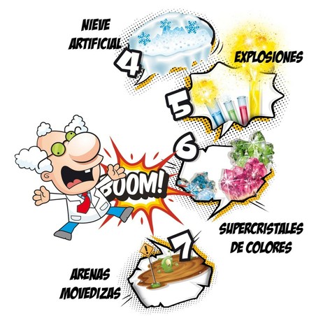 Juguetes Ciencia Niños: Laboratorio Científico Loco Lisciani Giochi