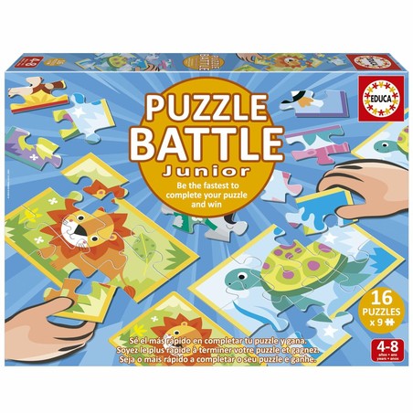 Puzzle con bloques apilables para niños mayores