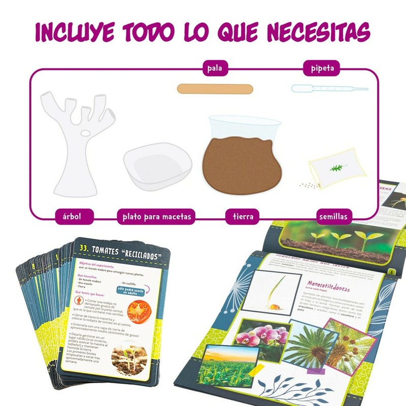Juguetes Ciencia Niños Lisciani Giochi - Kit Botánica