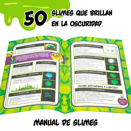 Juguetes Ciencia Niños Lisciani Giochi Night Slime (6 Unidades)