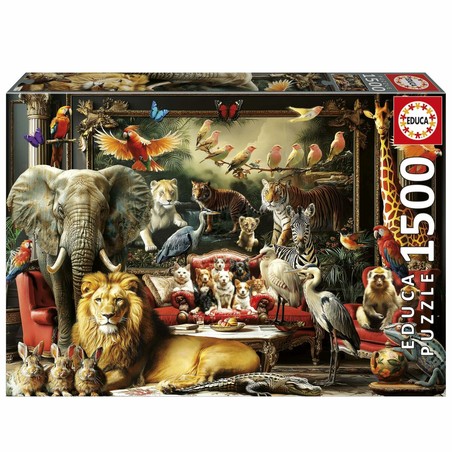 Puzzle 1500 piezas adultos Educa La Mansión de los Animales