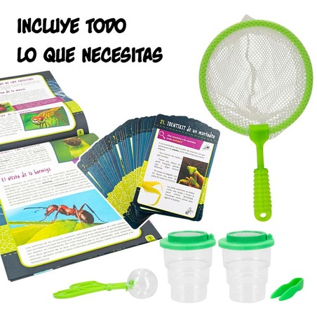 Juguetes Ciencia Niños Lisciani Giochi: Kit de Experimentos Insectos