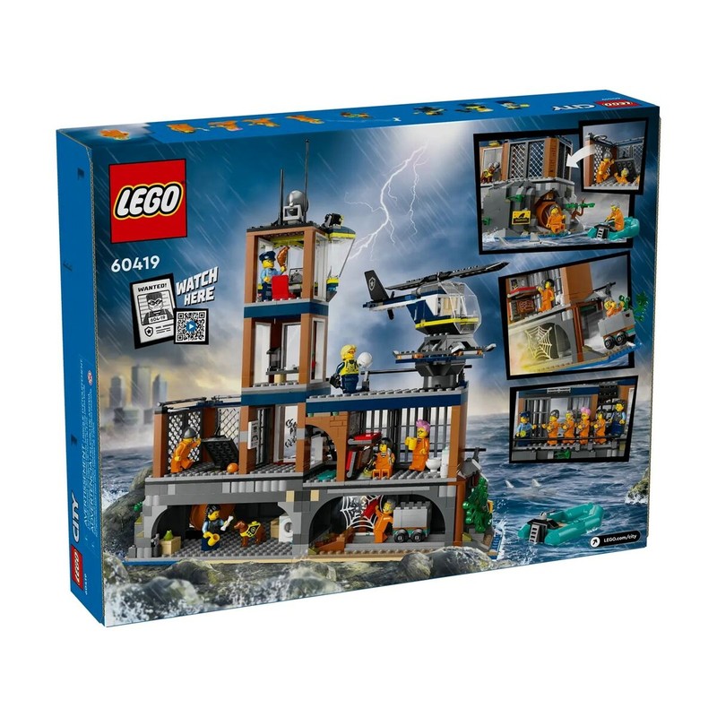 Juguetes Construcción Niños Lego City Police Station Island 60419