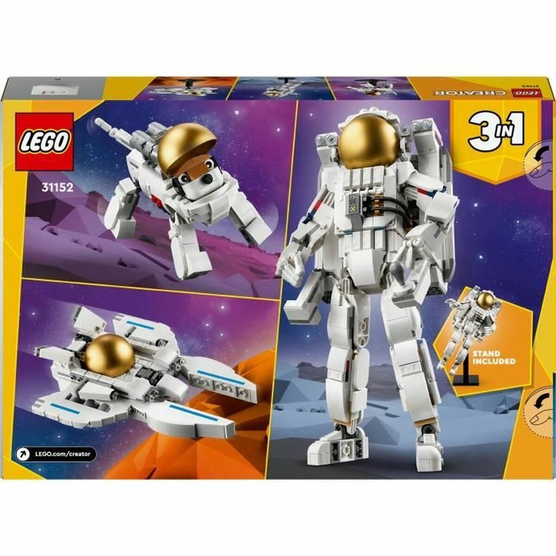 Juguetes Construcción Niños LEGO Creator 3in1 Astronauta