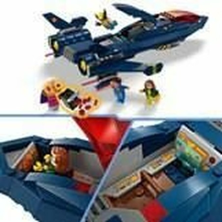 Juguetes Construcción Niños Lego Marvel X-Jet 76281 Multicolor