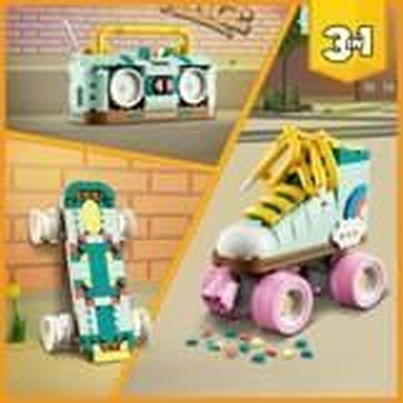 Juguetes Construcción Niños: Lego Creator 3en1 Patines Retro