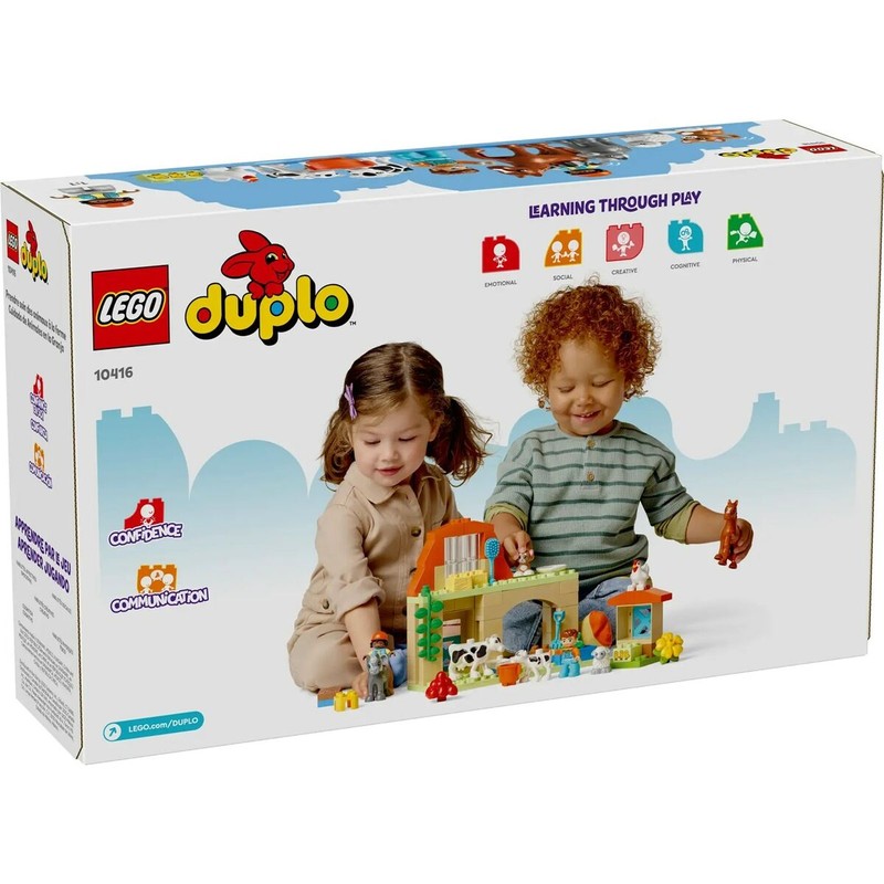 Figuras Acción Niños LEGO DUPLO Granja: Cuidado Animales 10416