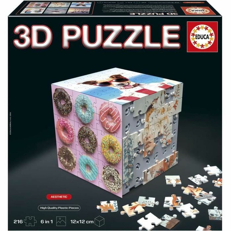 Juguetes Construcción Niños: Puzzles Educativos de Animales Educa