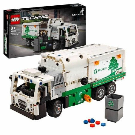 Camión Basura Eléctrico LEGO Technic Mack LR 42167 - Compra online en MegaJuguetes