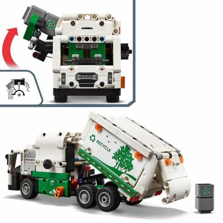 Camión Basura Eléctrico LEGO Technic Mack LR 42167