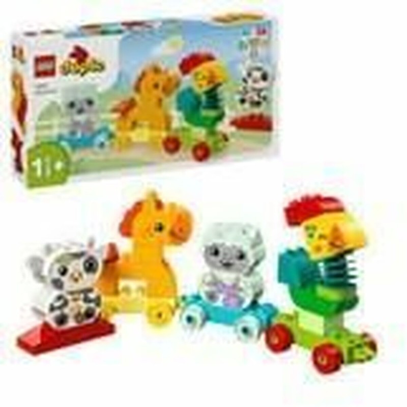 Figuras Acción Niños - LEGO DUPLO Tren Animales 10412 - Compra online en MegaJuguetes