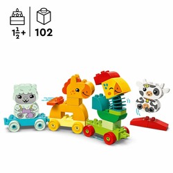 Figuras Acción Niños - LEGO DUPLO Tren Animales 10412 - Compra online en MegaJuguetes 2