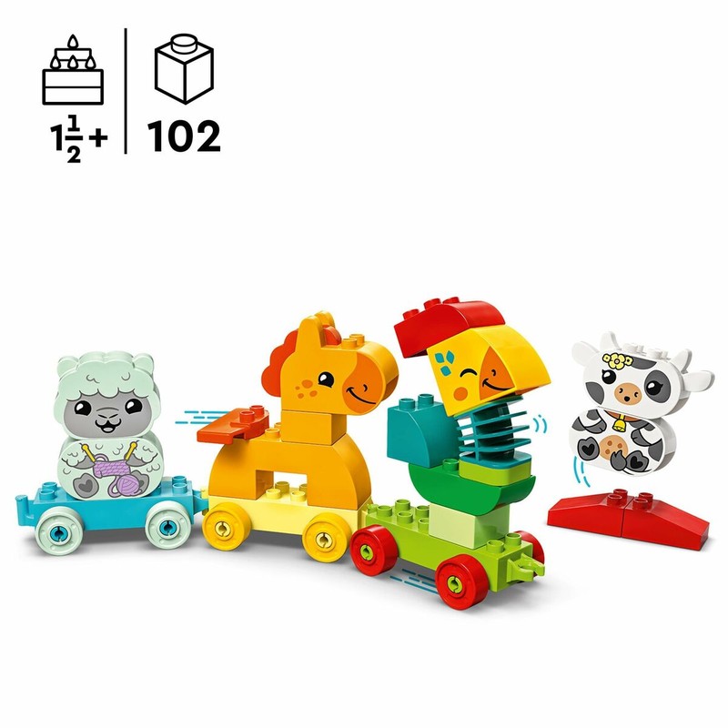 Figuras Acción Niños - LEGO DUPLO Tren Animales 10412