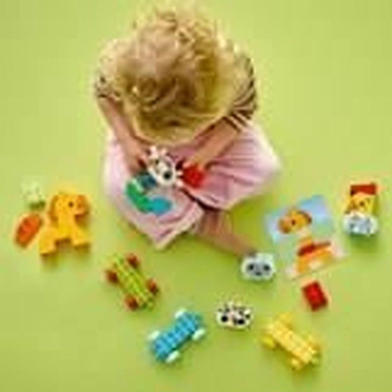 Figuras Acción Niños - LEGO DUPLO Tren Animales 10412