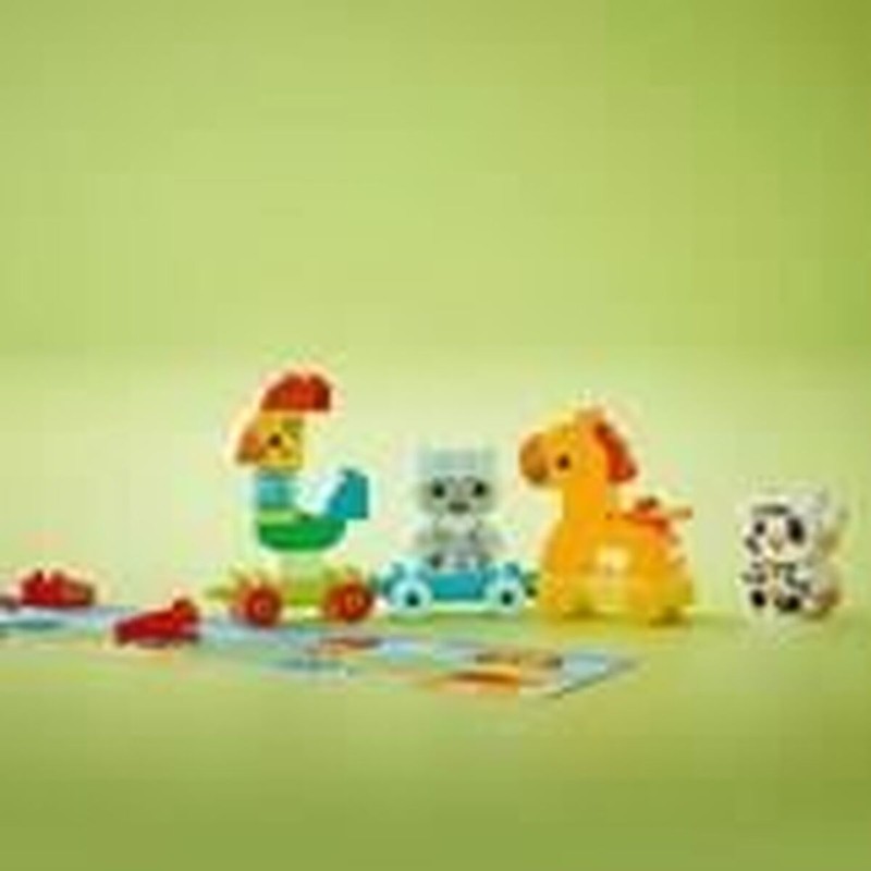Figuras Acción Niños - LEGO DUPLO Tren Animales 10412