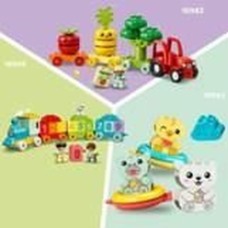 Figuras Acción Niños - LEGO DUPLO Tren Animales 10412