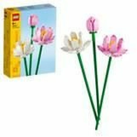 Juguetes Construcción Niños LEGO 40647 Lotus Flower Multicolor