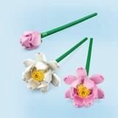 Juguetes Construcción Niños LEGO 40647 Lotus Flower Multicolor