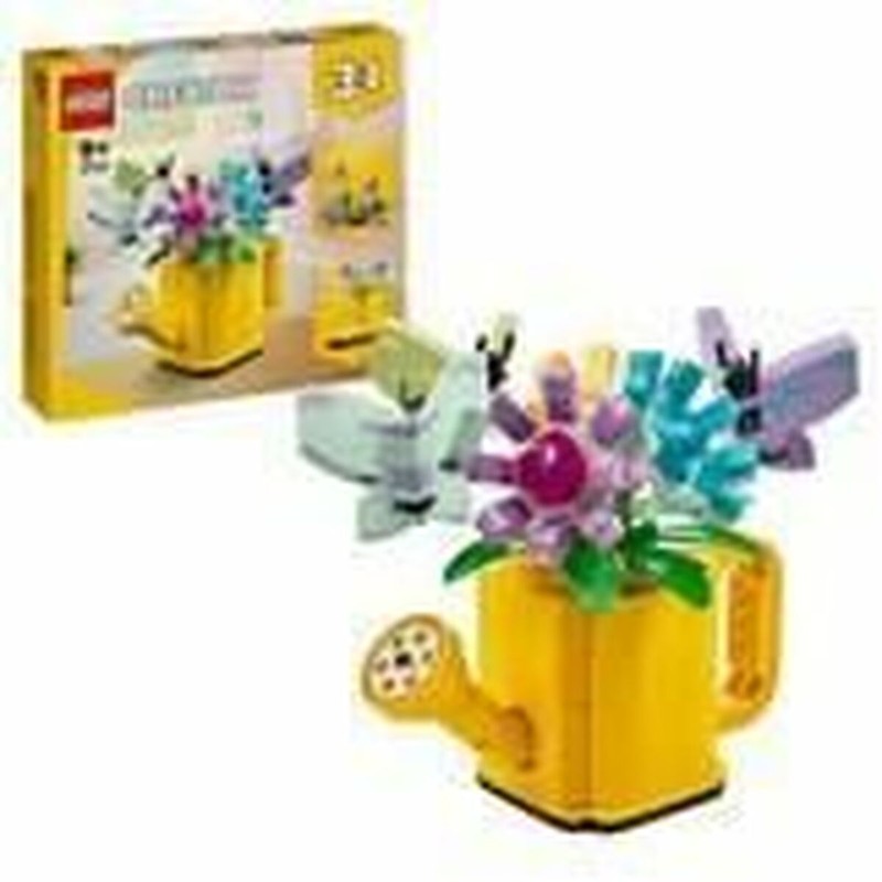 Juguetes Construcción Niños Lego Creator 3in1 Flores en Regadera Multicolor - Compra online en MegaJuguetes