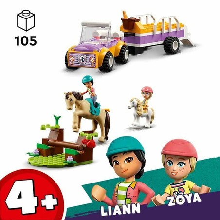 Juguetes Construcción Niños Lego 42634 Remolque Caballos y Ponis