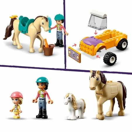 Juguetes Construcción Niños Lego 42634 Remolque Caballos y Ponis