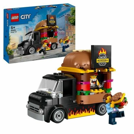 Juguetes Construcción Niños LEGO 60404 Food Truck Hamburguesas - Compra online en MegaJuguetes
