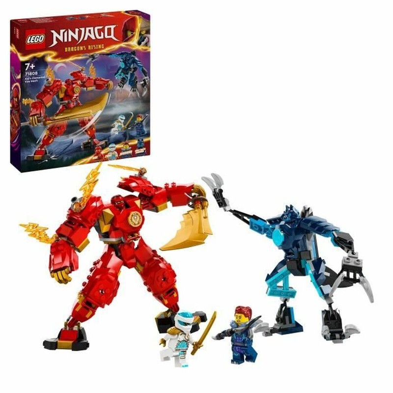 Figuras Acción Niños LEGO Kai Robot Elemental Fuego 71808 - Compra online en MegaJuguetes
