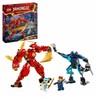 Figuras Acción Niños LEGO Kai Robot Elemental Fuego 71808 - Compra online en MegaJuguetes