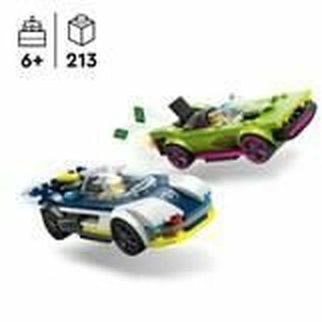 Figuras Acción Niños LEGO City: Persecución Coche Policía y Deportivo