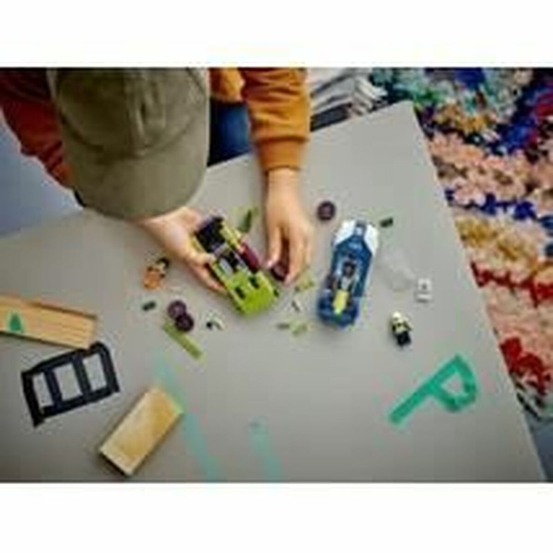 Figuras Acción Niños LEGO City: Persecución Coche Policía y Deportivo