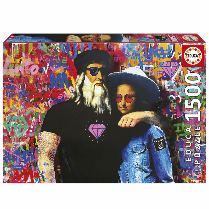 Caja del puzzle 1500 piezas, ideal para regalo