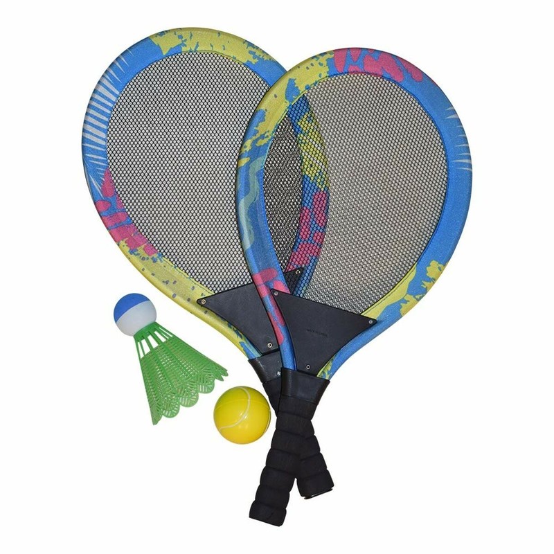 Juguetes Exterior Niños: Juego de Raquetas BigBuy Fun 4 Piezas - Compra online en MegaJuguetes