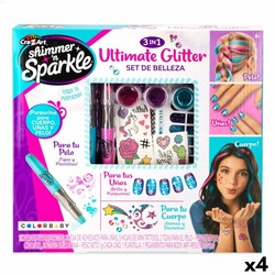 Disfraces Niños: Set de Belleza Cra-Z-Art Purpurina - Compra online en MegaJuguetes