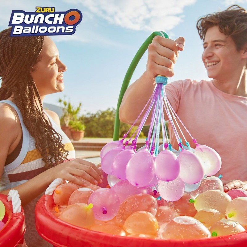 Juguetes Exterior Niños: Globos de Agua Zuru Bunch-o-Balloons 24 Unidades
