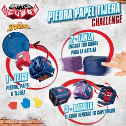 Juegos mesa niños: Spider-Man Battle Cubes de Habilidad (Pack 12 Unidades) - Compra online en MegaJuguetes 2