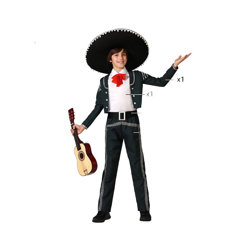 Disfraz para Niños Mariachi - Traje Completo para Fiestas - Compra online en MegaJuguetes