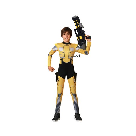 Disfraces Niños: Disfraz Robot Amarillo para Fiestas - Compra online en MegaJuguetes