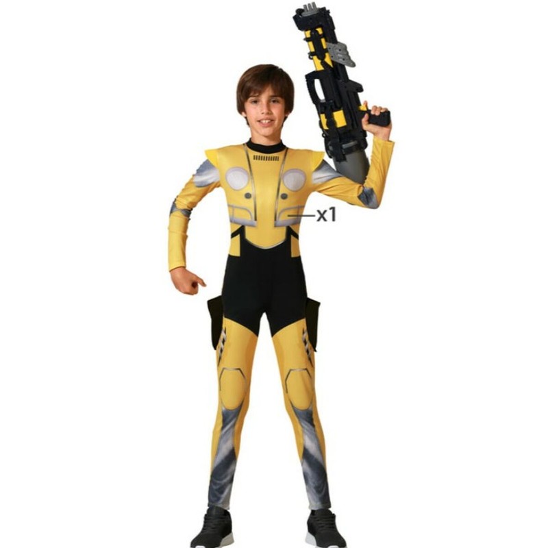 Disfraces Niños: Disfraz Robot Amarillo para Fiestas