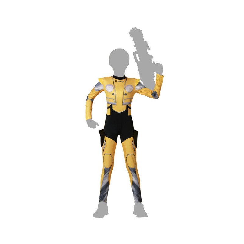Disfraces Niños: Disfraz Robot Amarillo para Fiestas