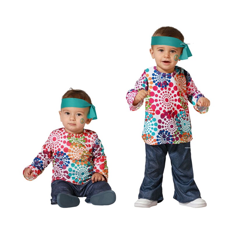 Disfraces Niños: Disfraz Hippie para Bebés – ¡Original y Divertido! - Compra online en MegaJuguetes