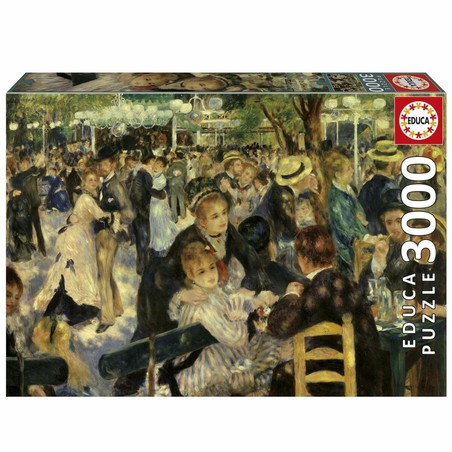 Rompecabezas de 3000 piezas Baile en el Moulin de la Galette Educa