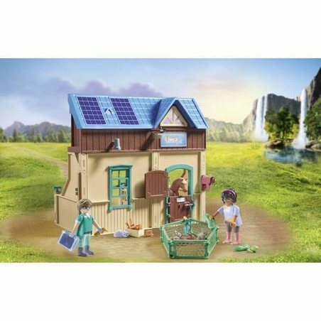 Playmobil Caballos Cascada 71352 - Playset Centro Veterinario