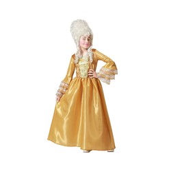 Disfraz Niños Cortesana Dorado para Carnaval y Fiesta - Compra online en MegaJuguetes