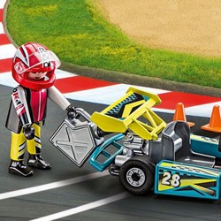 Figuras Acción Niños Playset Go Kart Playmobil 9322 Maleta Piloto - Compra online en MegaJuguetes 2
