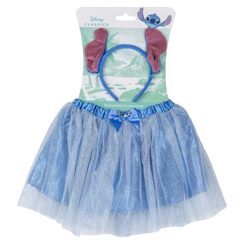 Disfraz Niños Stitch: Tutú y Diadema Azul 2 Piezas - Compra online en MegaJuguetes