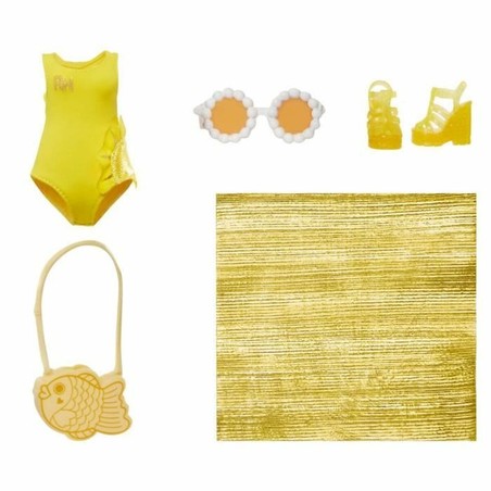 Muñecas Niñas Rainbow High Sunny Swim & Style Amarilla