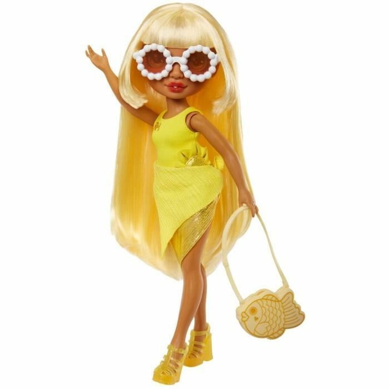 Muñecas Niñas Rainbow High Sunny Swim & Style Amarilla