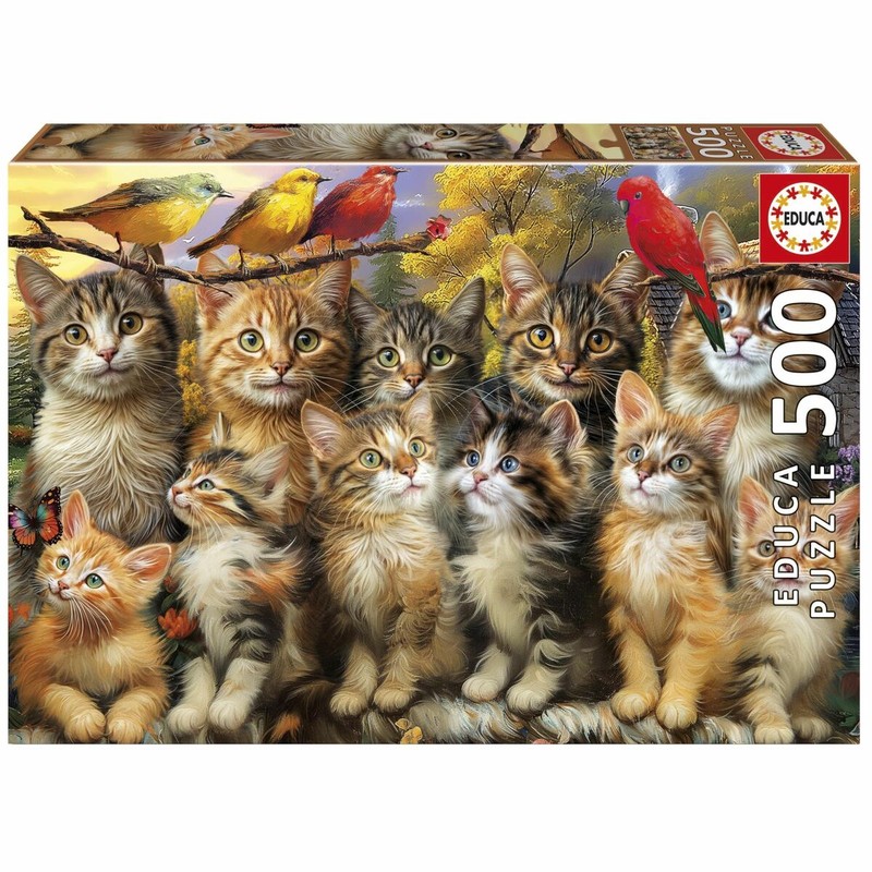 Puzzle Gatitos 500 Piezas Educa