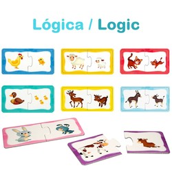 Puzzle Infantil Lisciani Carotina Baby Granja 4 en 1 - Compra online en MegaJuguetes 2